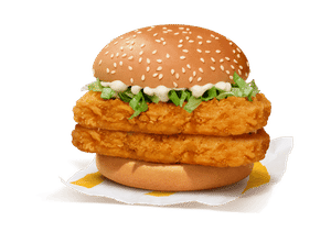 McSpicy Chicken Double Patty Burger