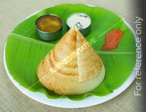 Butter plain dosa
