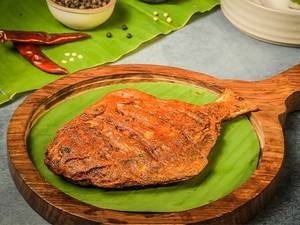Pomfret Naked Fry