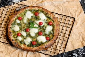 Gluten Free Pesto Al Genovese Pizza