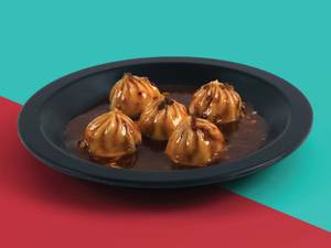 Chicken Cheese Fried Momo in Chilli Sauce