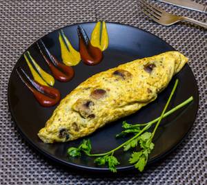 Mushroom & Cheese Omelette