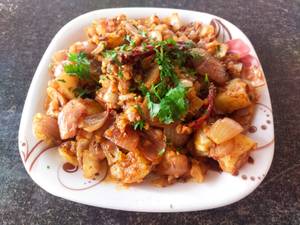 Aloo onion dry