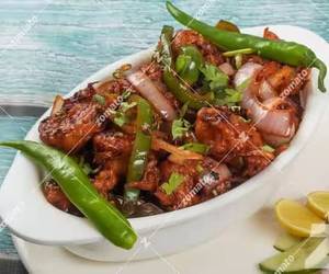 Sizzling Garlic Prawns Dry