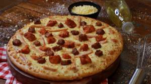 La Pinoz Chicken Double Burst Pizza
