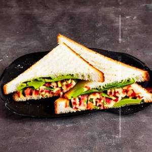 Plain Vegetable Cheese Sandwich