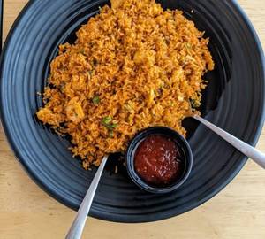 Schezwan fried rice chicken