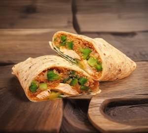 Peri Peri Chicken Shawarma  Plate