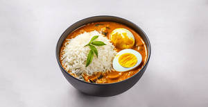 Egg Curry Rice Box