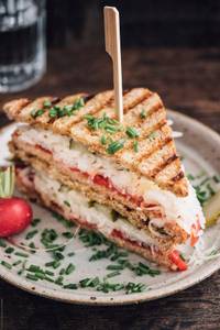 Coleslaw Sandwich Grilled [4 Slices]
