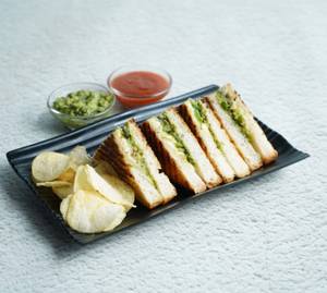 Onion Capsicum Cheese Sandwich