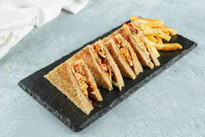 Schezwan Chicken Sandwich