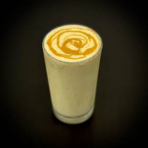 [Date Sweetened] Banana Peanut Milkshake