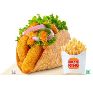 Crunchy Chicken Taco+Fries(Reg)