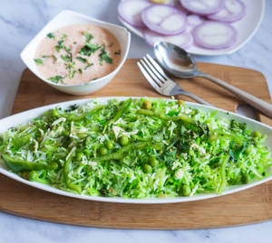 Veg Hyderabadi Biryani with Raita                   