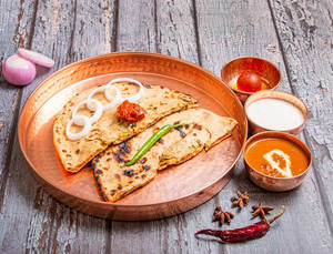 Punjabi Aloo Paratha Thali