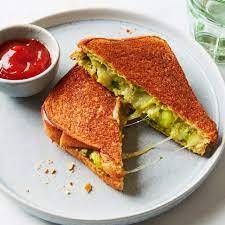 Masala Cheese Toast Sandwich
