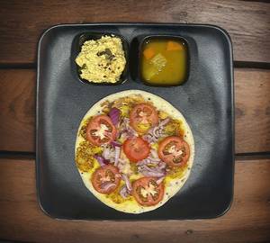 Onion Tomato Uttapam
