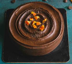 Normal Rich Chocolate Cake (Eggless)