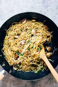 Mushroom Noodles