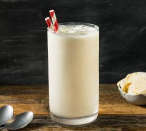Vanilla Sugar Free Milkshake with Ice cream