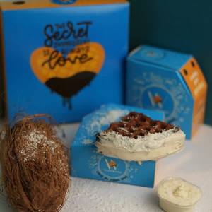 Coconut Punch Waffle [ Tripple Layered Waffle