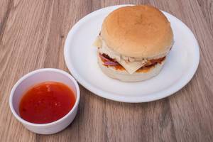 Chicken Barbarian Devil Burger