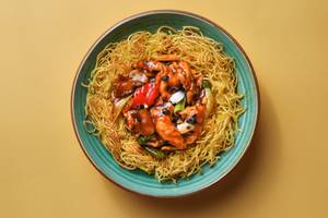 Chicken Pan Fried Noodles