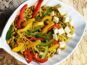 Moody paneer maggi                                            