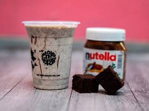 Nutella Brownie Crumble Thickshake