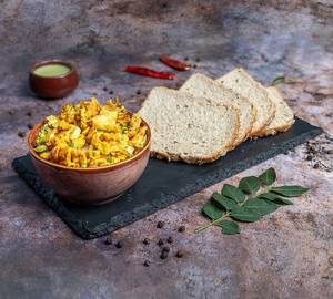 Anda Bhurji With Multigrain Bread.