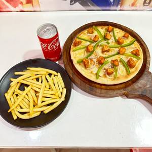 Meal For 1 Non Veg Combo (Regular  Pizza + French Fres + Coke 180Ml)