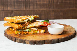 Veg. Schezwan Sandwich
