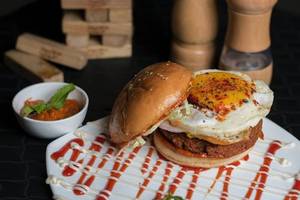 Egg And Chicken Burger
