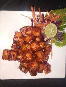 Sticky BBQ Cottage Cheese