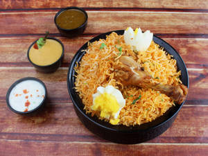 Hyderabadi Chicken Biriyani Rice