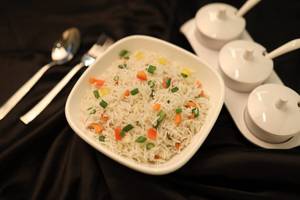 Veg Burnt Garlic Fried Rice