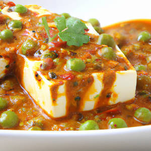Mattar Paneer | no onion no garlic