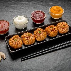 Mudhroom Momos (Fried)