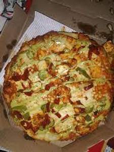 Tandoori burst pizza [ 7 inches ]