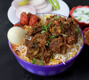 Mutton Fry Biryani