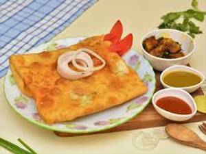 Double Egg Mughlai + Sabji