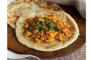 Paneer Bhurji Roll