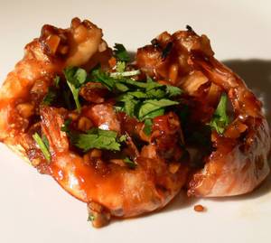 Chilly Prawns