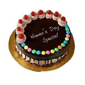 Womens Day Special Choco Gems Cake