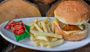 Paneer Burger Combo