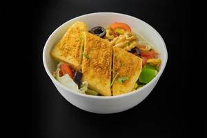 Herb Crusted Bean Curd And Millet Salad
