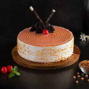 Eggless Royal Butterscotch Cake [ 450 Grams ]