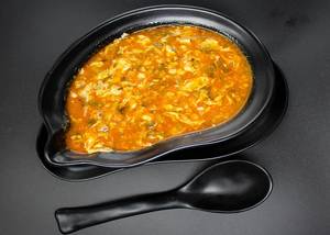 Chicken Burnt Garlic Soup