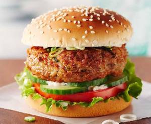 Chapli Kabab Burger Paneer 